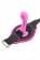 Розовый страпон с креплением на бедро Romfun - 13 см. - Romfun - купить с доставкой в Санкт-Петербурге