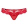 Ажурные трусики-стринги с украшением в форме сердца на задней части - Obsessive купить с доставкой
