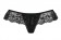 Трусики-стринги с кружевной юбочкой и подвеской сзади - Obsessive купить с доставкой