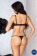 Чувственное боди Carolyn с полуоткрытым лифом - Passion купить с доставкой