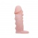 Телесная насадка с подхватом мошонки и наростами - 14 см. - Baile - в Санкт-Петербурге купить с доставкой