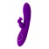 Фиолетовый вибратор с вакуумной стимуляцией клитора JUM - 21 см. - JOS