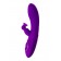 Фиолетовый вибратор с вакуумной стимуляцией клитора JUM - 21 см. - JOS