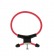 Красно-чёрное эрекционное кольцо с утяжкой RING OF POWER ADJUSTABLE RING - NMC - в Санкт-Петербурге купить с доставкой