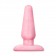 Розовая анальная пробка B Yours Medium Cosmic Plug - 11,4 см. - Blush Novelties