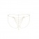 Трусики-бикини из цепочек золотистого цвета - Bijoux Indiscrets купить с доставкой
