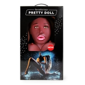 Темнокожая надувная секс-кукла с вибрацией Лионелла - Bior toys - в Санкт-Петербурге купить с доставкой