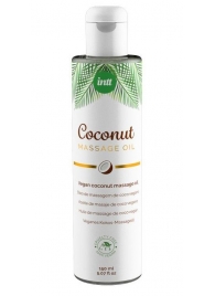 Массажное масло Vegan Coconut - 150 мл. - INTT - купить с доставкой в Санкт-Петербурге