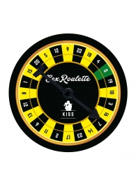 Настольная игра-рулетка Sex Roulette Kiss - Tease&Please - купить с доставкой в Санкт-Петербурге