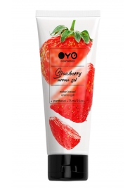 Лубрикант на водной основе OYO Aroma Gel Strawberry с ароматом клубники - 75 мл. - OYO - купить с доставкой в Санкт-Петербурге