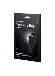 Черный мешочек для хранения игрушек Treasure Bag M - Satisfyer - купить с доставкой в Санкт-Петербурге