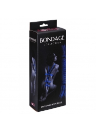 Синяя веревка Bondage Collection Blue - 3 м. - Lola Games - купить с доставкой в Санкт-Петербурге