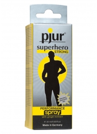 Спрей-пролонгатор длительного действия pjur SUPERHERO Strong Spray - 20 мл. - Pjur - купить с доставкой в Санкт-Петербурге