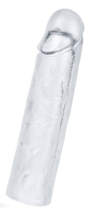 Прозрачная насадка-удлинитель Flawless Clear Penis Sleeve Add 1 - 15,5 см. - Lovetoy - в Санкт-Петербурге купить с доставкой