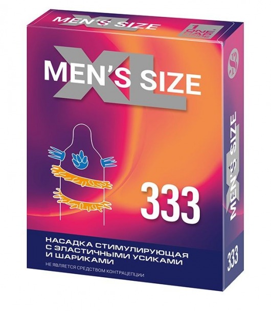 Стимулирующая насадка на пенис MEN SIZE 333 - Sitabella - в Санкт-Петербурге купить с доставкой