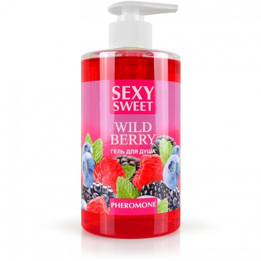 Гель для душа Sexy Sweet Wild Berry с ароматом лесных ягод и феромонами - 430 мл. -  - Магазин феромонов в Санкт-Петербурге