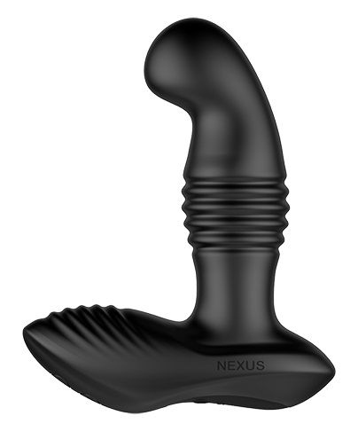 Черный массажер простаты Nexus Thrust с возвратно-поступательными движениями - 13,8 см. - Nexus Range - в Санкт-Петербурге купить с доставкой