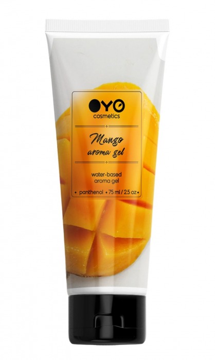 Лубрикант на водной основе OYO Aroma Gel Mango с ароматом манго - 75 мл. - OYO - купить с доставкой в Санкт-Петербурге
