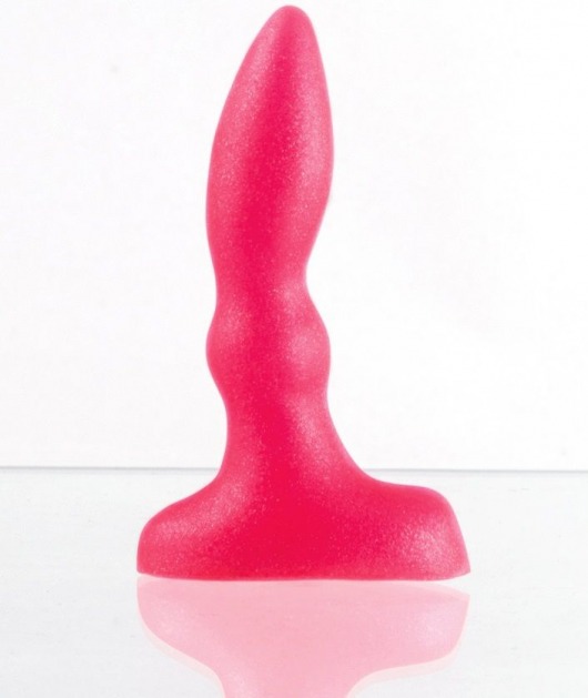 Розовый анальный стимулятор Beginners p-spot massager - 11 см. - Lola Games