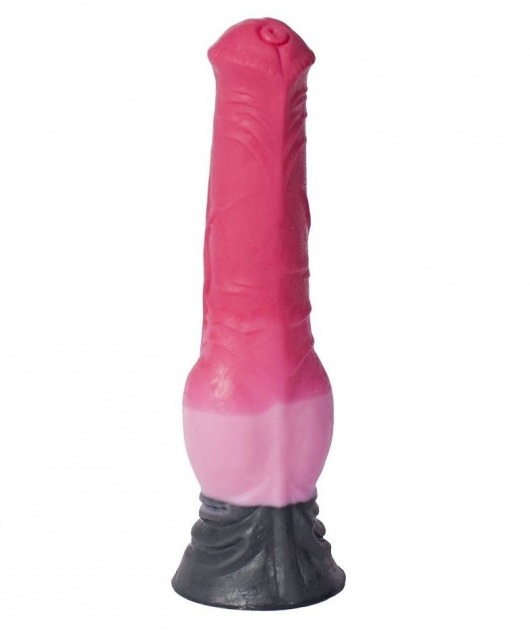 Розовый фаллоимитатор  Пони  - 24,5 см. - Erasexa - купить с доставкой в Санкт-Петербурге